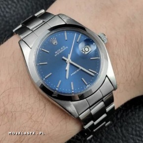 Niebieski Rolex Oysterdate Precision