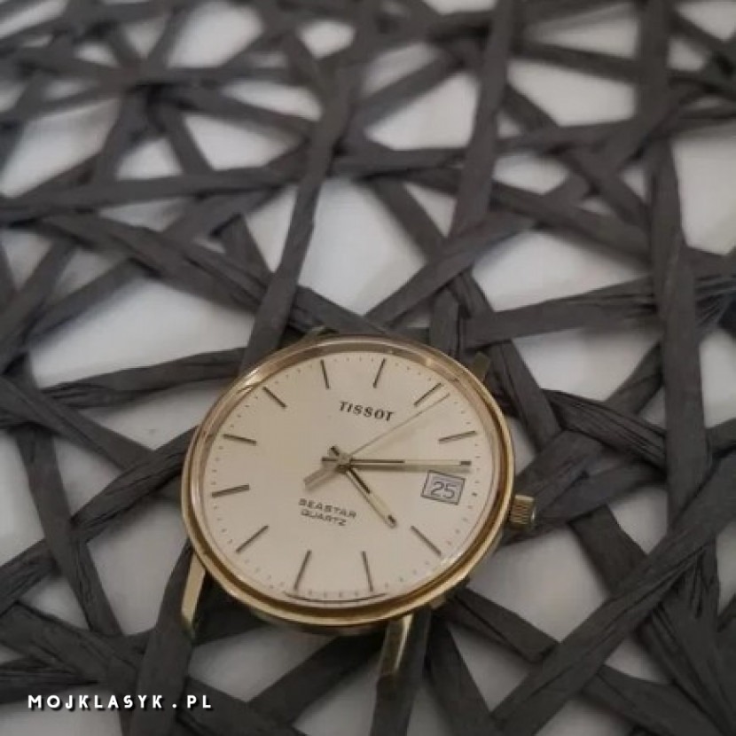 Złoty zegarek Tissot Seastar Quartz 14K 